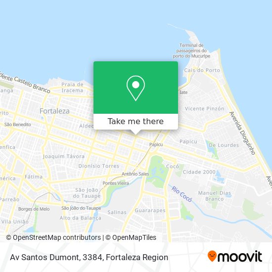 Mapa Av Santos Dumont, 3384