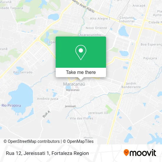 Rua 12, Jereissati 1 map