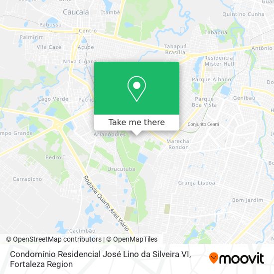 Condomínio Residencial José Lino da Silveira VI map