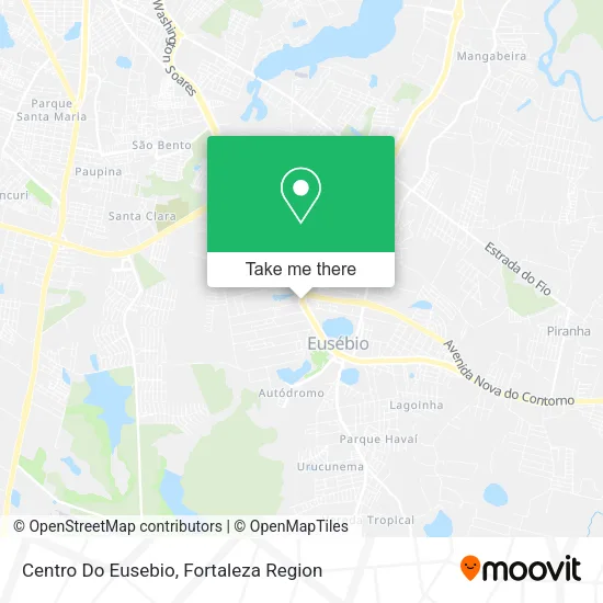 Centro Do Eusebio map
