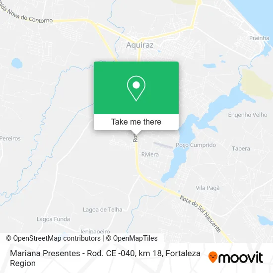 Mariana Presentes - Rod. CE -040, km 18 map