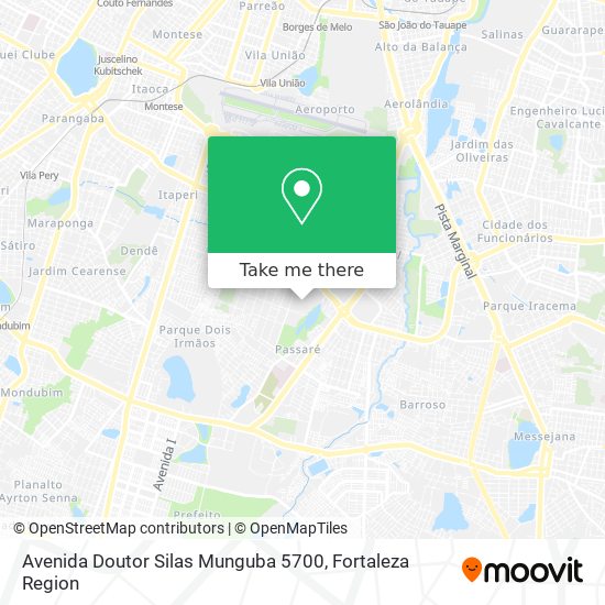 Avenida Doutor Silas Munguba 5700 map