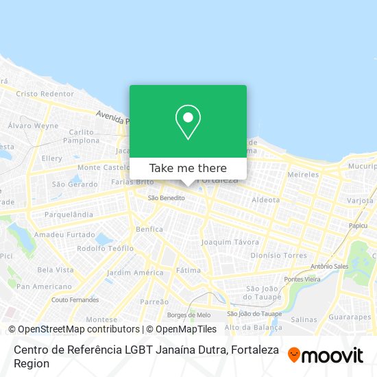 Centro de Referência LGBT Janaína Dutra map