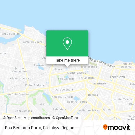 Rua Bernardo Porto map