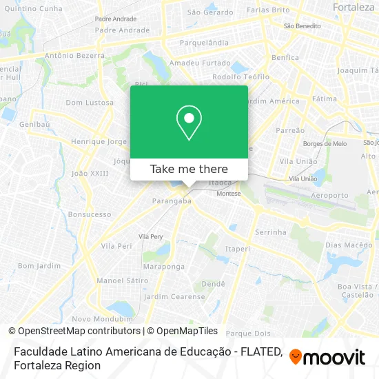 Faculdade Latino Americana de Educação - FLATED map