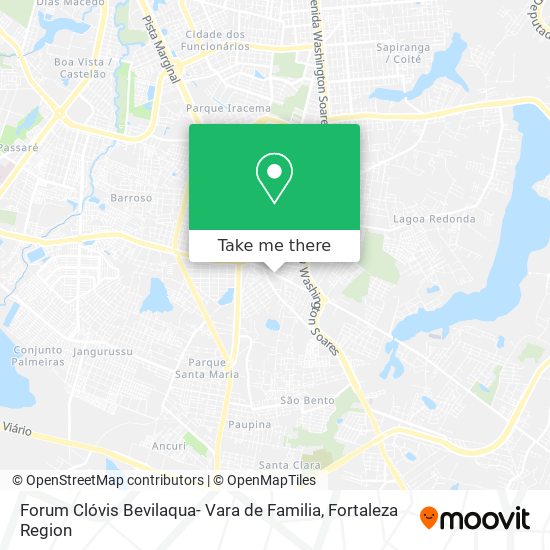 Mapa Forum Clóvis Bevilaqua- Vara de Familia