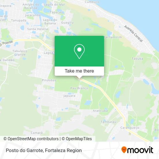 Posto do Garrote map