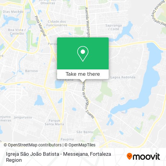 Igreja São João Batista - Messejana map