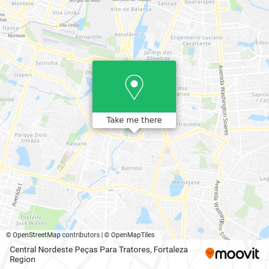 Central Nordeste Peças Para Tratores map