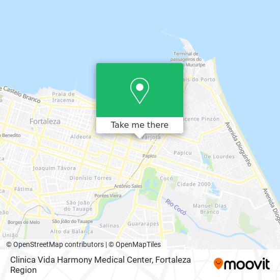 Mapa Clinica Vida Harmony Medical Center