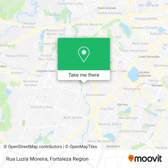 Rua Luzia Moreira map