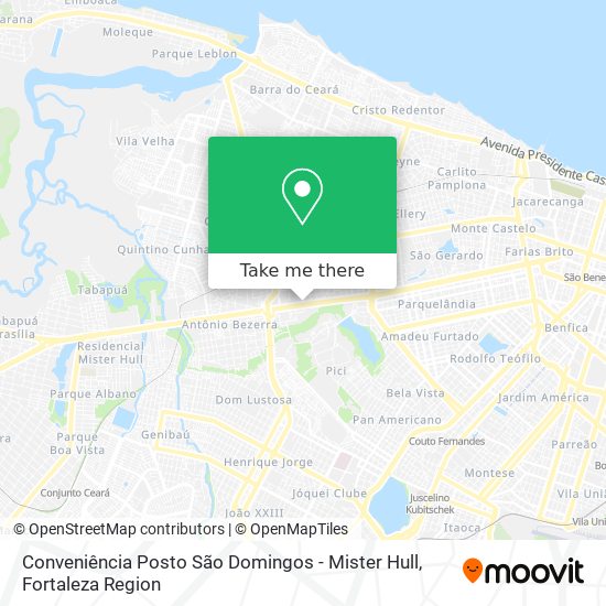 Conveniência Posto São Domingos - Mister Hull map