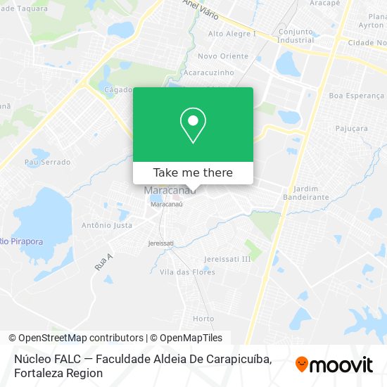 Núcleo FALC — Faculdade Aldeia De Carapicuíba map