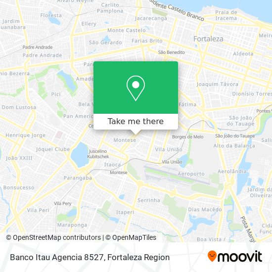 Banco Itau Agencia 8527 map
