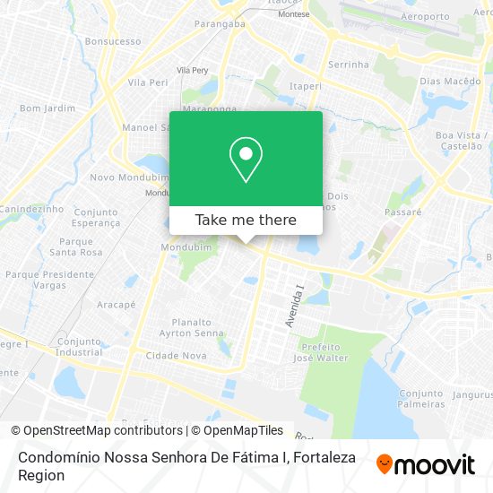 Condomínio Nossa Senhora De Fátima I map