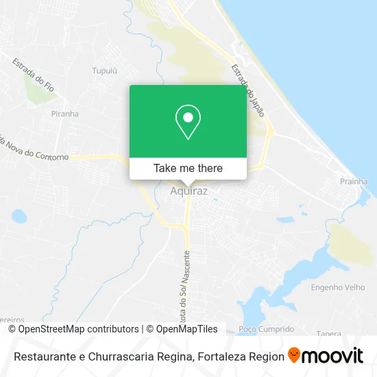 Restaurante e Churrascaria Regina map