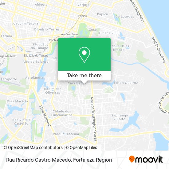 Rua Ricardo Castro Macedo map
