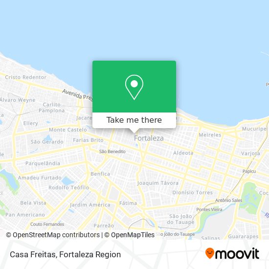 Mapa Casa Freitas