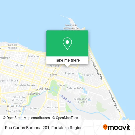 Rua Carlos Barbosa 201 map