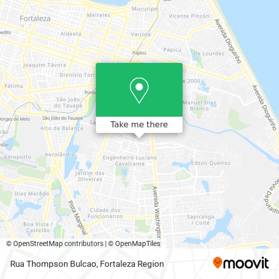 Rua Thompson Bulcao map