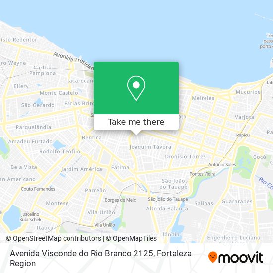 Avenida Visconde do Rio Branco 2125 map