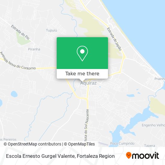 Escola Ernesto Gurgel Valente map