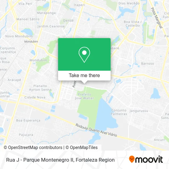 Rua J - Parque Montenegro II map