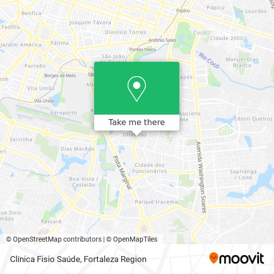 Clínica Fisio Saúde map