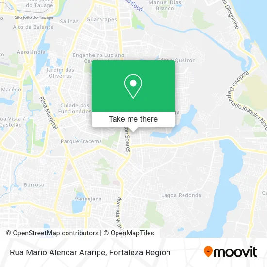 Rua Mario Alencar Araripe map