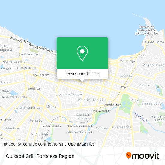 Quixadá Grill map