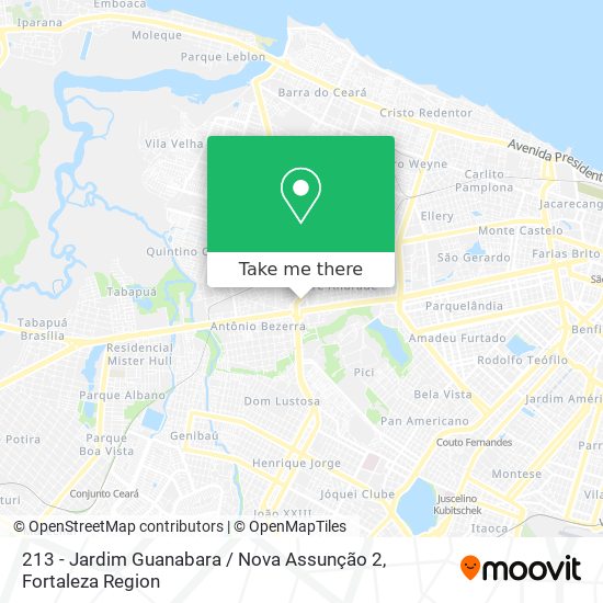 213 - Jardim Guanabara / Nova Assunção 2 map