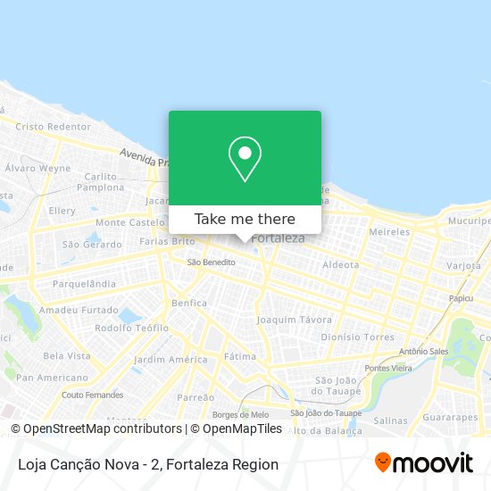 Loja Canção Nova - 2 map