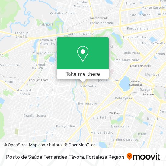 Posto de Saúde Fernandes Távora map