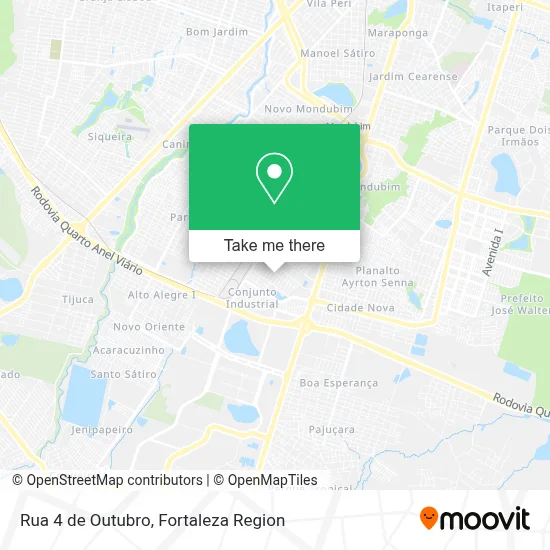 Rua 4 de Outubro map