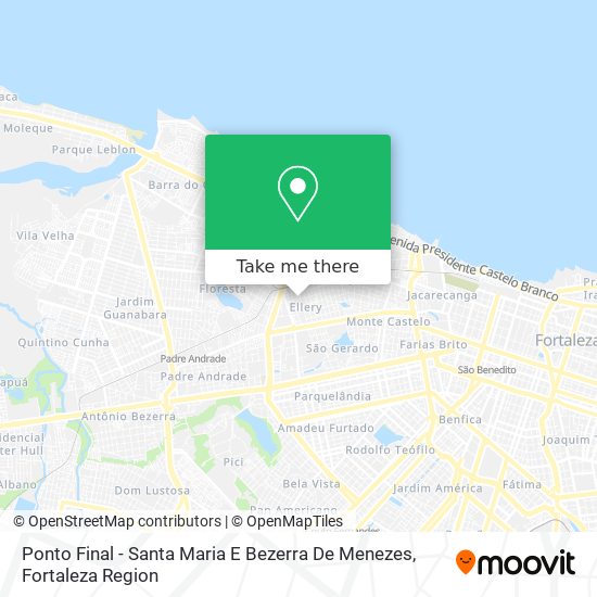 Ponto Final - Santa Maria E Bezerra De Menezes map