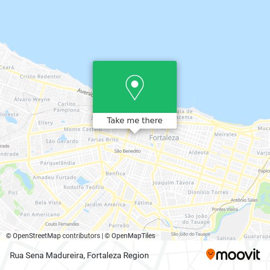 Mapa Rua Sena Madureira