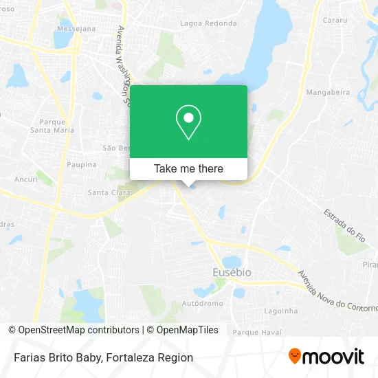 Farias Brito Baby map