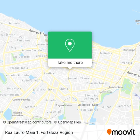 Rua Lauro Maia 1 map