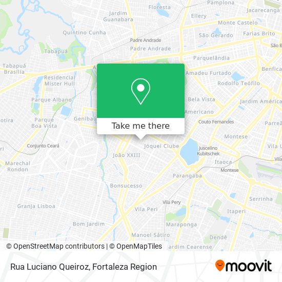 Rua Luciano Queiroz map