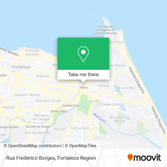 Rua Frederico Borges map