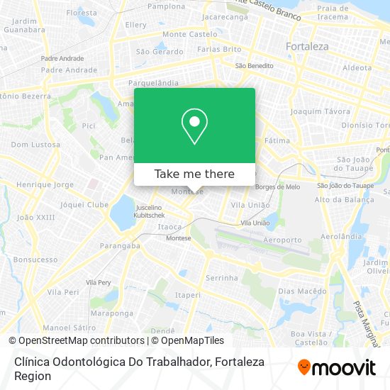 Clínica Odontológica Do Trabalhador map