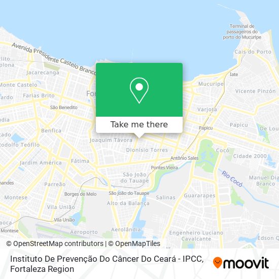 Instituto De Prevenção Do Câncer Do Ceará - IPCC map