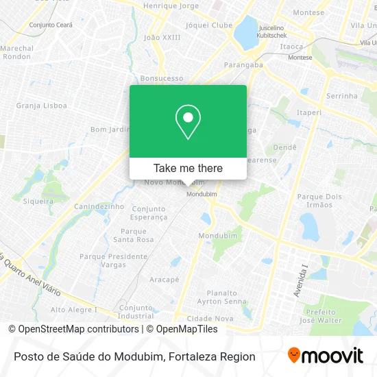 Posto de Saúde do Modubim map