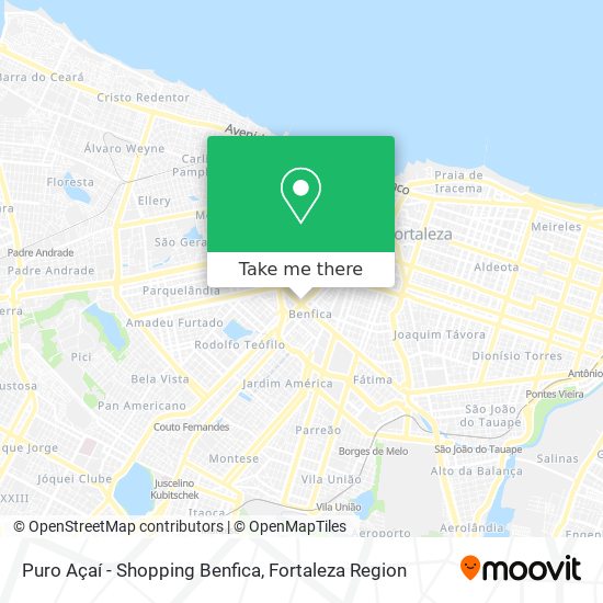 Puro Açaí - Shopping Benfica map