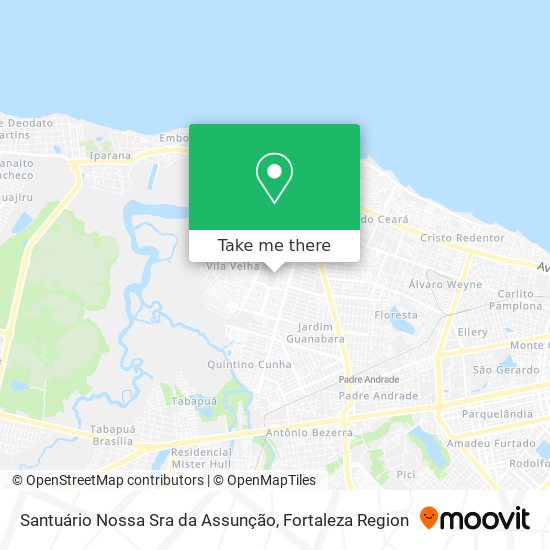 Santuário Nossa Sra da Assunção map