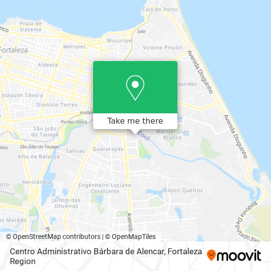Centro Administrativo Bárbara de Alencar map