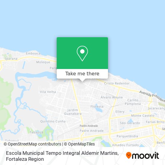 Escola Municipal Tempo Integral Aldemir Martins map