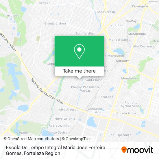 Escola De Tempo Integral Maria José Ferreira Gomes map