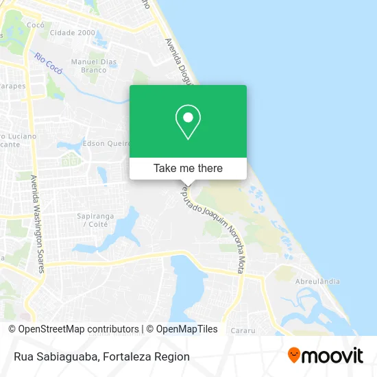 Rua Sabiaguaba map