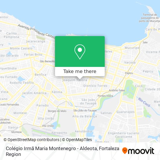 Colégio Irmã Maria Montenegro - Aldeota map